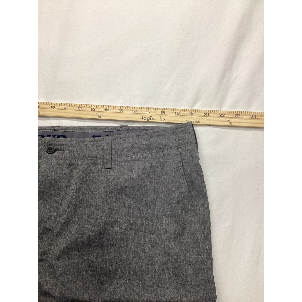 PGA TOUR Mens Active Waistband Golf Shorts Grey Stretch Accessory Pocket Size 40 - Picture 5 of 6